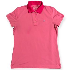 Vineyard Vines Women’s Performance Short Sleeve Polo Shirt